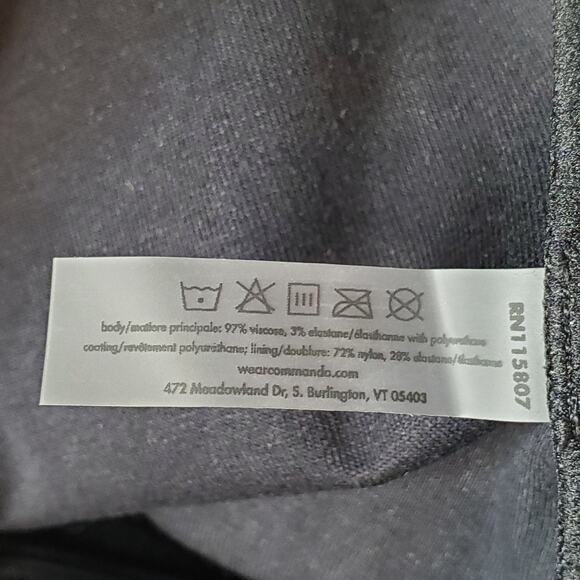 Commando Women's Size XS NWT Faux Leather 7/8 Trouser Platinum SLG67 - Picture 9 of 9